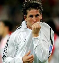 ramos mete gol al olympiacos