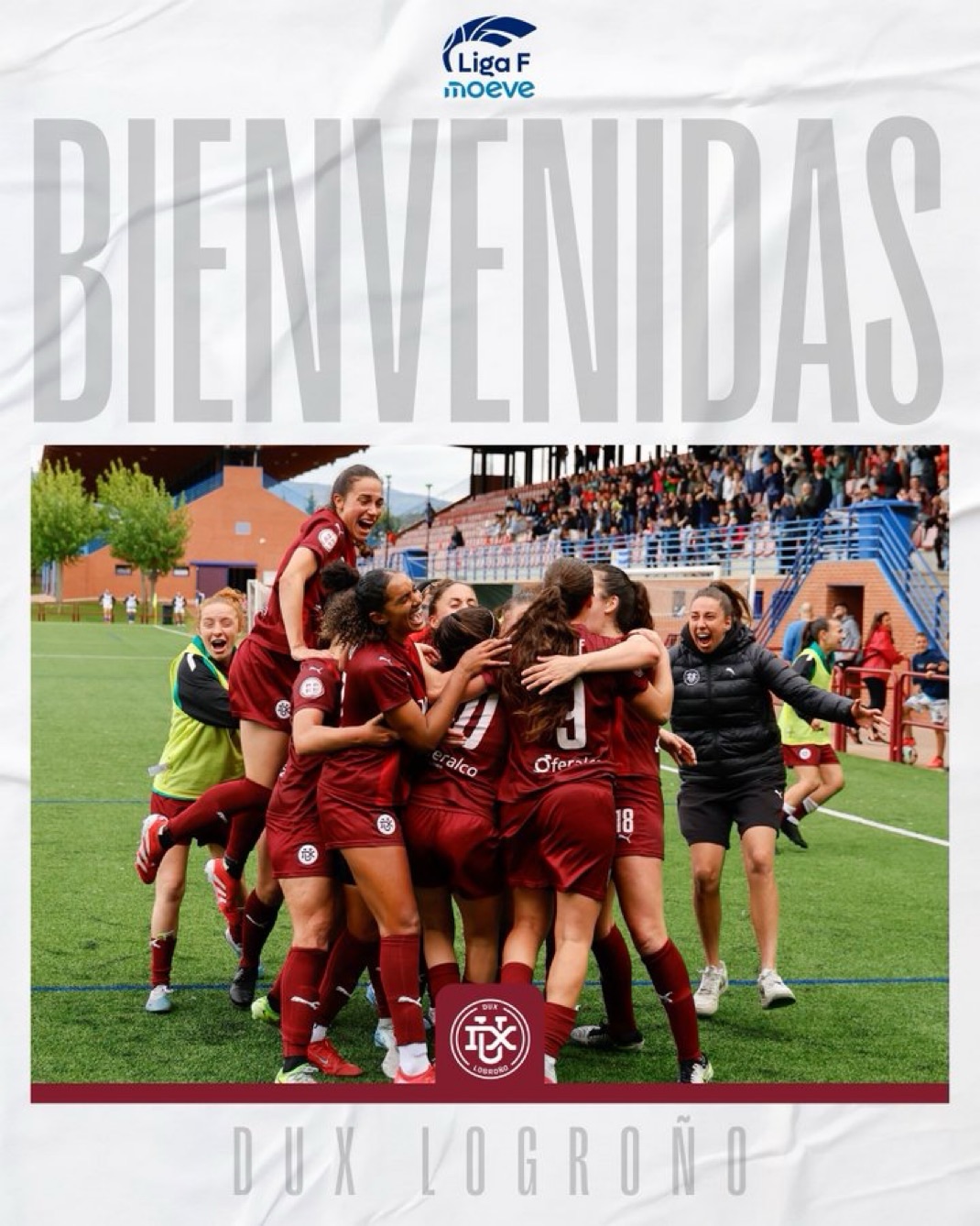 Reportaje | DUX Logroño: la resurrección de una ciudad, la persistencia de  un sueño – El Partido de Manu, image size:1070x1338