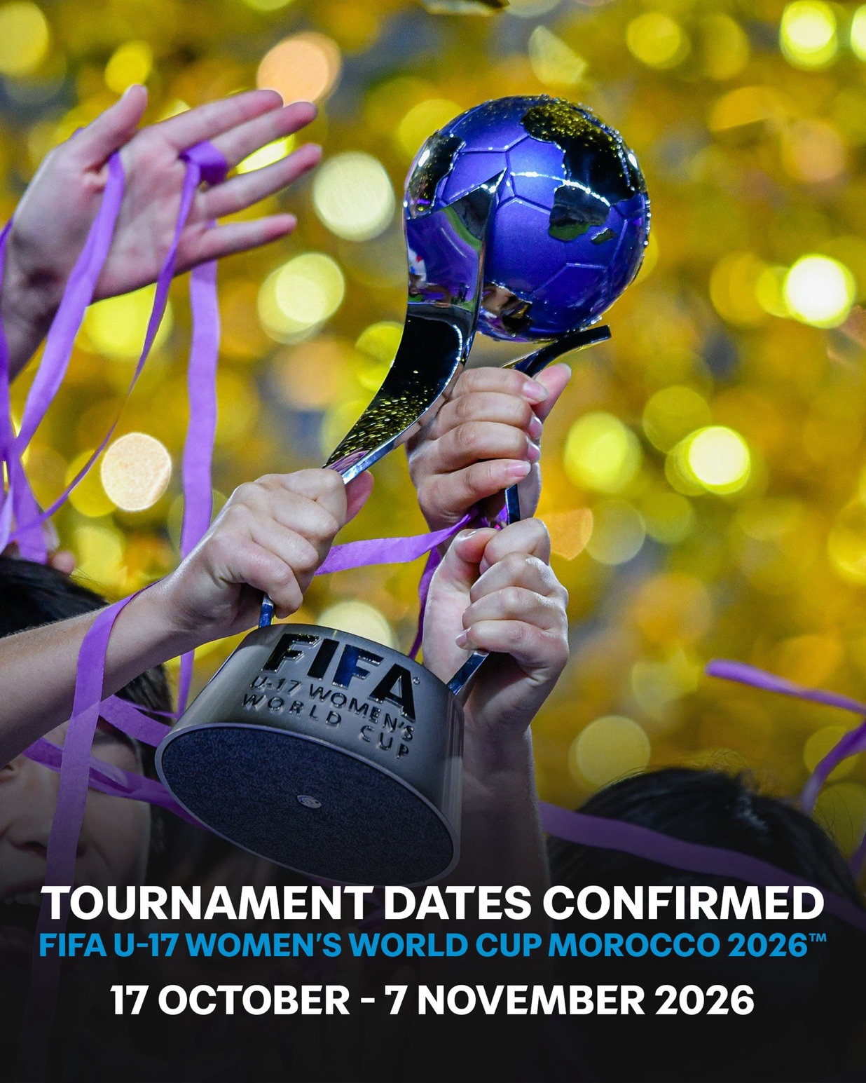 Oficial | El Mundial Sub-17 Femenino 2026 se jugará en Marruecos